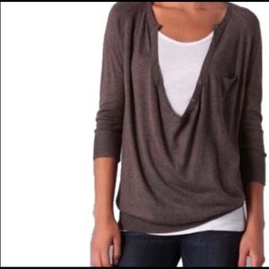 Vince Cowl Neck Henley